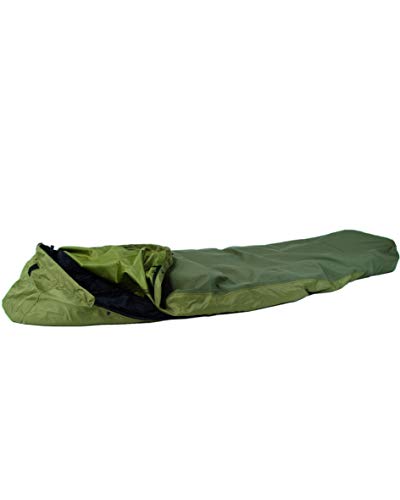 Mil-Tec Modular - Saco de dormir (3 capas) verde verde oliva Talla:240 x 100