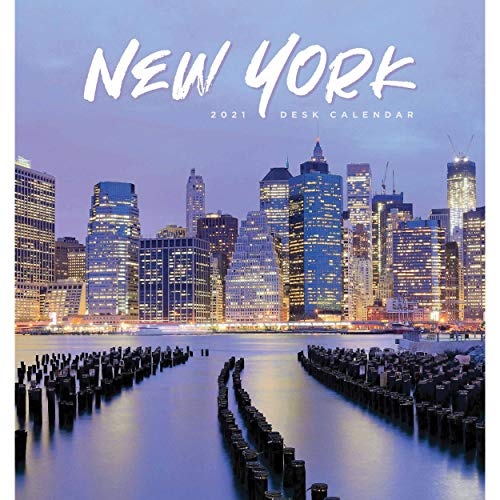 New York Easel Desk Calendar 2021