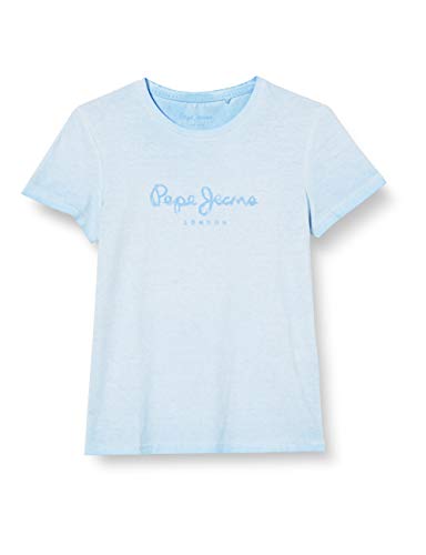 Pepe Jeans Bastian Camiseta, Azul (Horizon Blue 522), 8-9 años (Talla del Fabricante: 8) para Niños