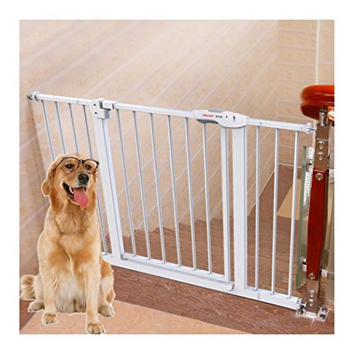 Perro De Mascota Puerta De La Barrera De Seguridad Gratuito De Perforación Bebé De La Puerta De La Cerca Escaleras Aislamiento Cubierta Barandilla ( Color : High 78cm width , Size : 295-304cm )