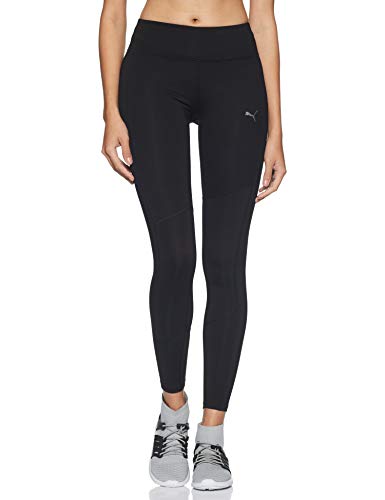 PUMA Always On Solid 7/8 Tight Pants, Mujer, Puma Black, L