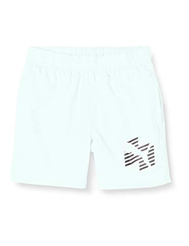 PUMA ESS+ Summer Shorts Cat B Pantalones Cortos, Niños, Mist Green, 152