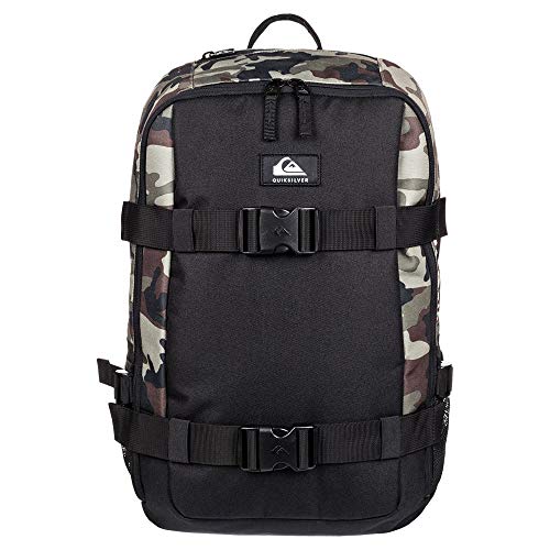 Quiksilver Skate Pack II - Mochila para Skateboard - Color Crucial Camo - Volumen 22L