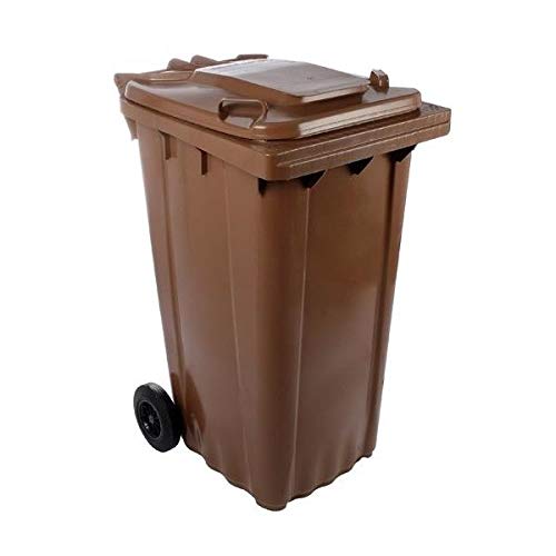 SSI Contenedor Basura 240 litros Color marrón