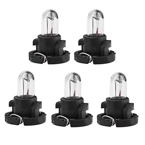 Starnearby 5 bombillas T4 de 12 V para coche