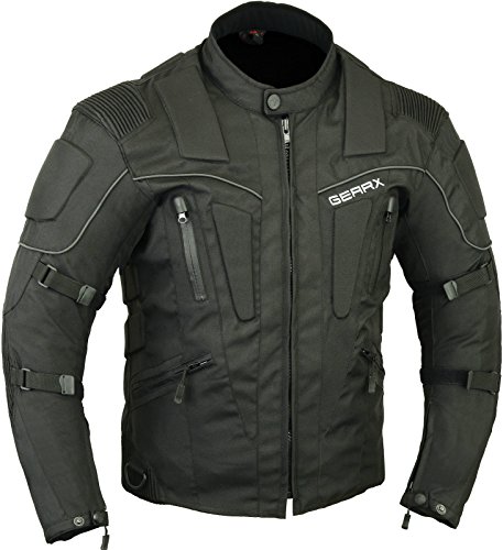 Storm Chaqueta Armadura Protección Moto tormenta con ventila Motocicleta, X Grande