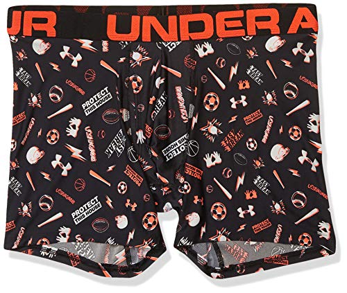 Under Armour Tech Boxerjock para Hombre (1 Paquete), Color Blanco (103)/Rojo, pequeño