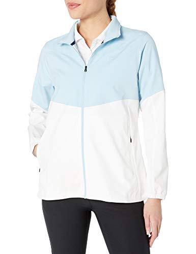 Under Armour Windstrike - Chaqueta de golf con cremallera completa para mujer, Windstrike Golf - Cremallera completa, Mujer, color Escarcha azul (494)/Blue Frost, tamaño extra-large