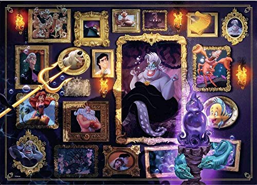 183Tdfc Ursula, Cartoon Anime 1000 Piezas Puzzle Rompecabezas para Niños para Adultos Desarrollar La Paciencia Enfoque Reducir La Presión Rompecabezas Cartel De Impresión 3D HD