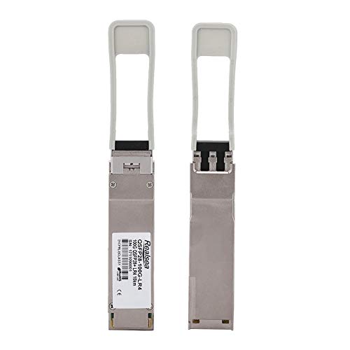 【2021 Promoción de año Nuevo】 Módulo óptico QSFP28-100G-LR4 de 25 Gbps/seg, módulo óptico monomodo, AIQ-YP19001 10 Gigabit 10 KM para transmisión de Datos Tarjeta de Red de Alta Velocidad