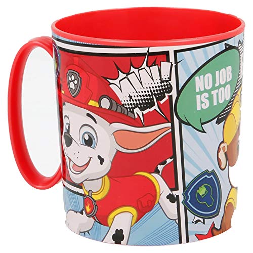 2658; Taza microondas Patrulla canina; paw patrol; capacidad 350 ml; producto de plástico; No BPA