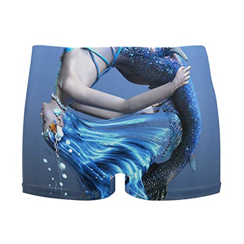 3D CG Representación de un patrón de sirena para hombre Sólido bañador de moda 1 L