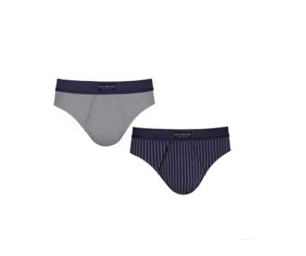 Abanderado Pack de 2 Slip Abiertos de algodón elástico Ocean, Gris (Gris Azul Raya 1LR), X-Large (Tamaño del Fabricante:XL/56) Hombre