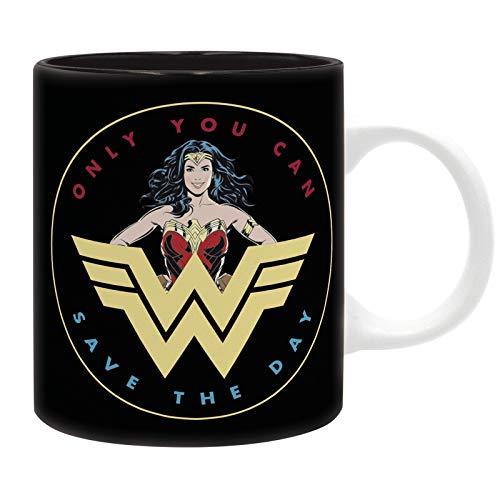 ABYstyle - DC Comics - Taza - 320 ml - Wonder Woman Retro