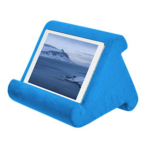 AITOCO Cojín para tablet para ordenador portátil, soporte para leer en la cama, soporte universal para teléfono y iPad, soporte para rodillas, escritorio, sofá, lector de libros electrónicos, cojín