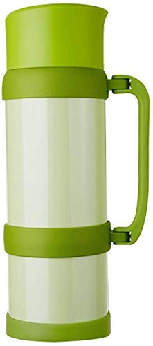 ALYHYB 1.8L Aislamiento Pot, de Gran Capacidad de vacío de Acero Inoxidable Termo portátil de Viaje Inicio (Color: Verde) huangcui