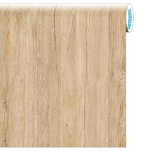 ARTESIVE WD-062 Encina Cuerda Rústica 30 cm x 10 MT. - Película Adhesiva