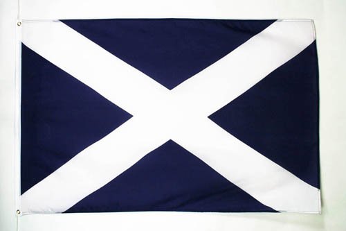 AZ FLAG Bandera de Escocia 150x90cm - Bandera ESCOCÉSESA 90 x 150 cm poliéster Ligero