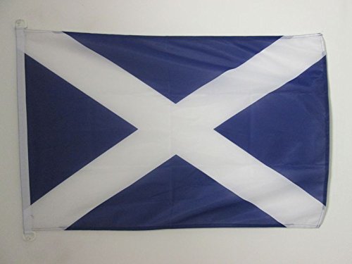 AZ FLAG Bandera de Escocia 150x90cm Uso Exterior - Bandera ESCOCÉSESA 90 x 150 cm Anillos