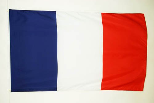 AZ FLAG Bandera de Francia 150x90cm - Bandera Francesa 90 x 150 cm poliéster Ligero