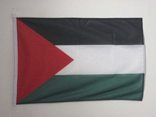 AZ FLAG Bandera de Palestina 150x90cm Uso Exterior - Bandera Palestina 90 x 150 cm Anillos