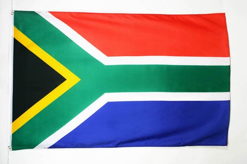 AZ FLAG Bandera de SUDÁFRICA 150x90cm - Bandera SUDAFRICANA 90 x 150 cm poliéster Ligero