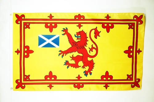 AZ FLAG Bandera Reino DE Escocia 150x90cm - Bandera ESTANDARTE Real ESCOCÉS 90 x 150 cm