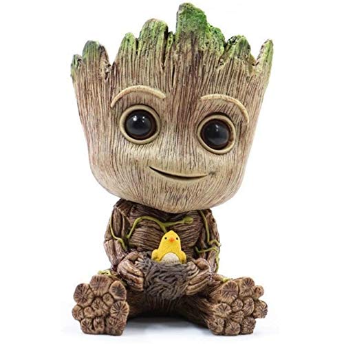 Baby Groot - Soporte para lápices, diseño de maceta, Grande