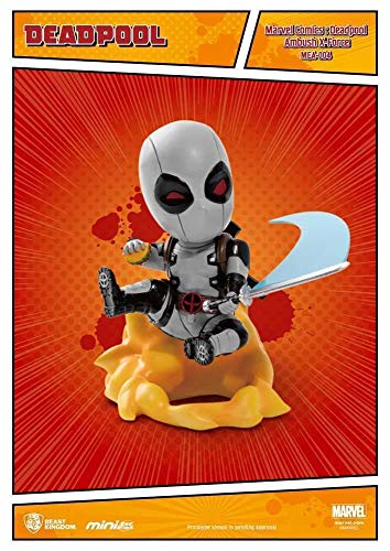 Beast Kingdom Toys Marvel Comics Mini Egg Attack Figure Deadpool Ambush X-Force Version SDCC Exclus