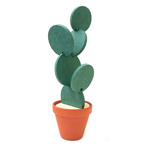 Cactus En Forma De Posavasos Cactus DIY Coasters Round Cup Coasters Mesa Decoración Heat Aislamiento Nonslip Creative Pad para Home Office Bar Decor