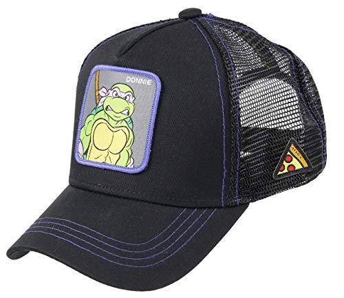 Capslab Donatello Trucker Cap Teenage Mutant Ninja Turtles Black - One-Size