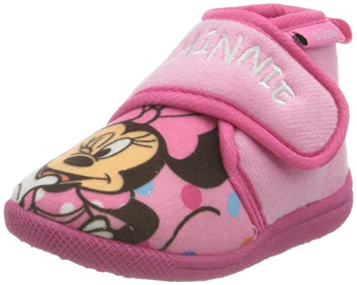 CERDÁ LIFE'S LITTLE MOMENTS 2300004566_T026-C07, Zapatillas de Casa Minnie-Licencia Oficial Disney Niñas, Rosa, 26 EU