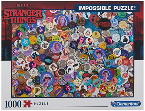 Clementoni- Puzzle 1000 Piezas Impossible Strange Things (39528.6)