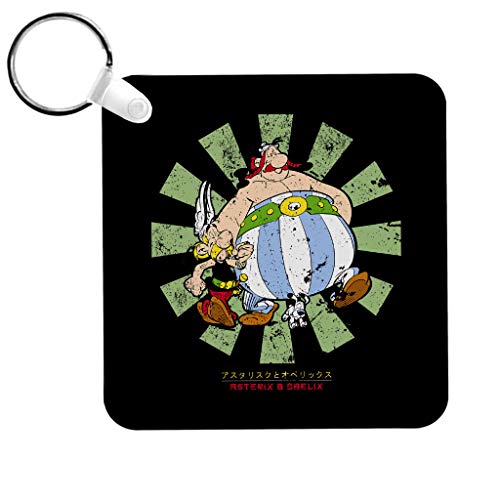 Cloud City 7 Asterix and Obelix Retro Japanese Keyring