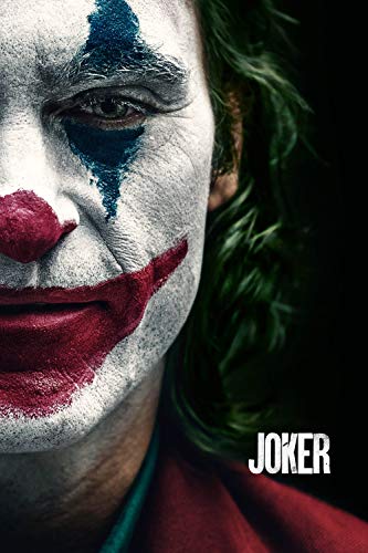 Crafty Little Penguin Póster de la película Joker A6, A5, A4, A3, A2, Maxi Movie DC Comics 2019-1715 (A4-210 x 297 mm)