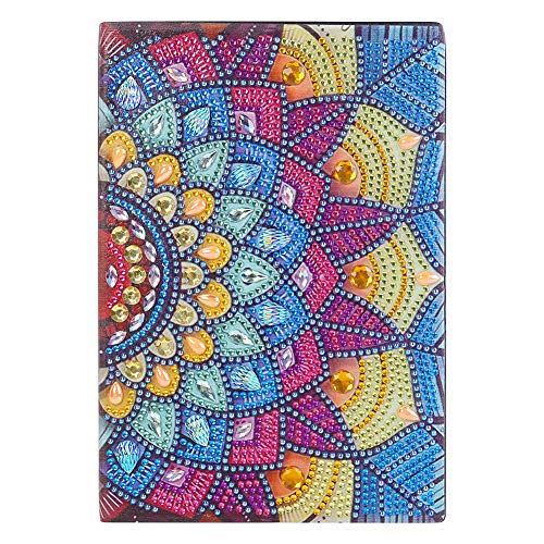 Cuaderno de Bocetos A5 Kits de Pintura de Diamante 5D para Adultos niños DIY Diario de diamante libro Diario Secreto Niñas Cuaderno Cuaderno A5 50 hojas