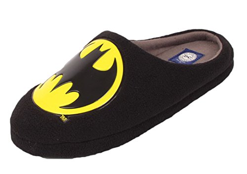 DC Comics - Zapatillas para hombre, diseño de Batman, color Negro, talla 45 EU