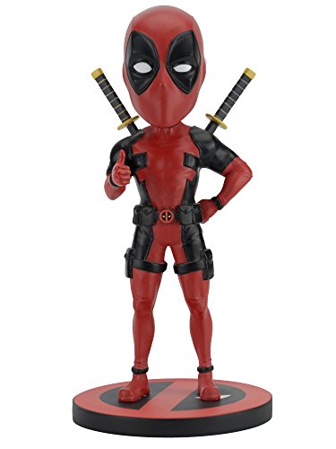 DEADPOOL - Figura estatua Colección Bobble Head Knocker- Marvel comics NECA