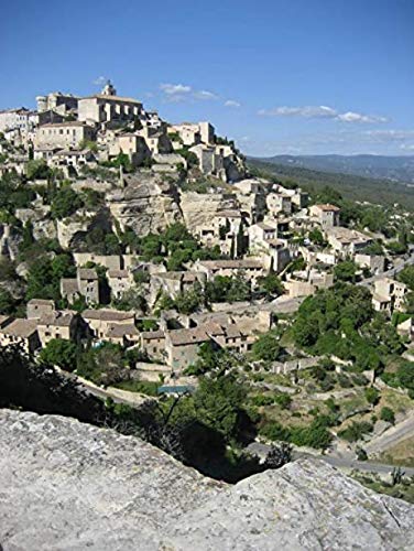 DFGJ Rompecabezas de Paisaje provenzal Francia 2000 Piezas (105 * 75 cm)