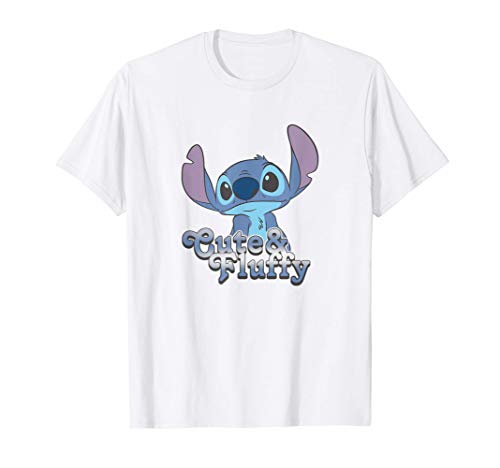 Disney Lilo & Stitch Valentine's Day Stitch Cute & Fluffy Camiseta