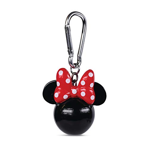 Disney Minnie Mouse (Head) Llavero 3D, multicolor, Talla única Unisex Adulto