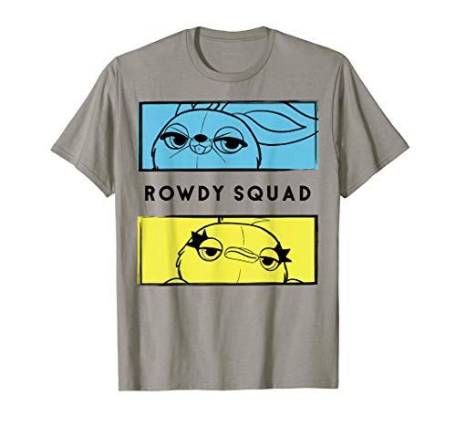 Disney Pixar Toy Story 4 Ducky & Bunny Rowdy Squad Panels Camiseta