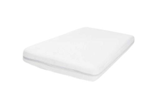 Ecus Kids Soft 3 en 1 - Protector colchón , Blanco, 75x52