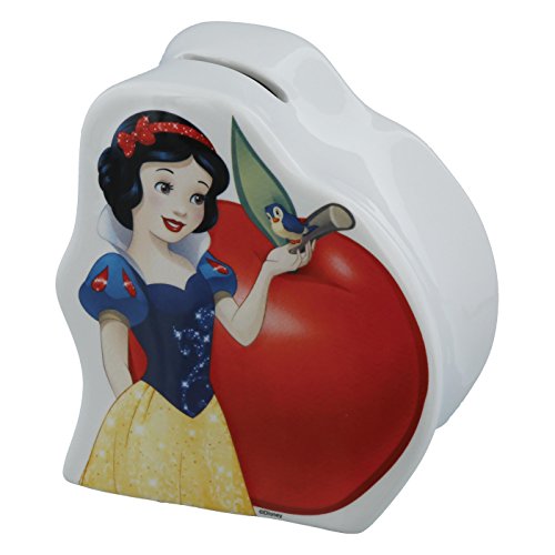 Enesco Enchanting Disney Figurita Blanca Nieves Money Bank, Resina, Multicolor, 11x11x13 cm