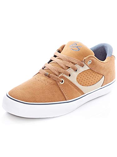 eS Zapatos de skate cuadrados para hombre, marr�n (Marrón/Café), 41 EU