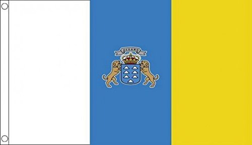 España Islas Canarias 5 'x3' (150 cm x 90 cm) bandera