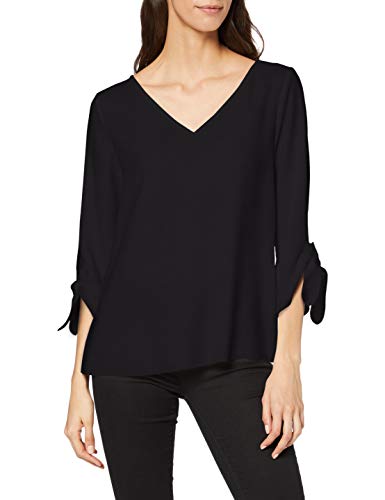 Esprit 990eo1f305 Blusa, Negro (Black 001), 34 (Talla del Fabricante: 32) para Mujer