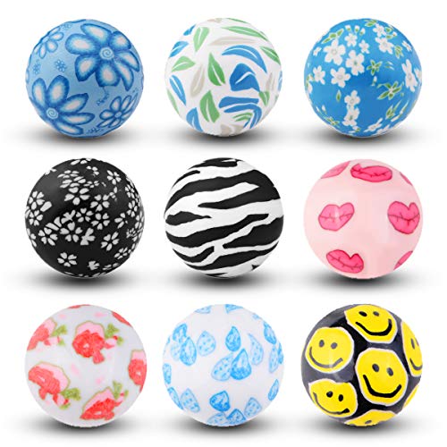 EUDORA Harmony Ball Llamador de Angeles 20mm, Bola Dibujada a Mano Campana de Repuesto para Jaula de Difusor de Aroma, Múltiples Colores Disponibles