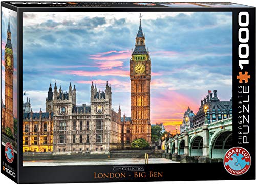 EuroGraphics "Colección City de Londres Puzzle (1000 Piezas, Multi-Color)