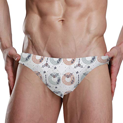 FAJRO Doughnut con tela de araña para hombre, bikini sexy suave para nadar 1 S